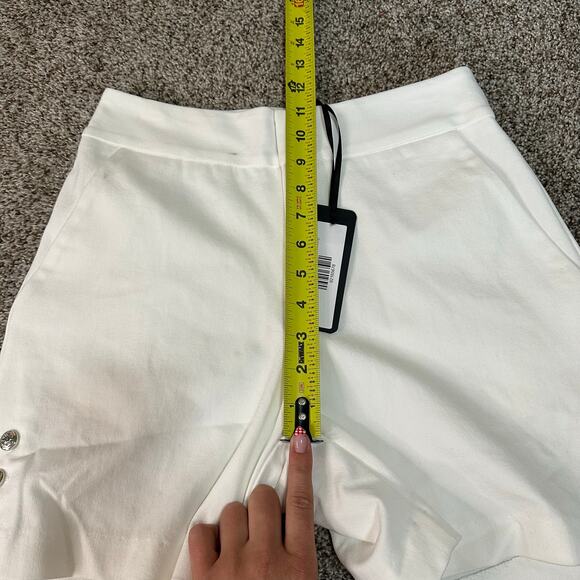 FIFTEEN TWENTY Women's Button Up Short Size 2 In Off White - Picture 11 of 15